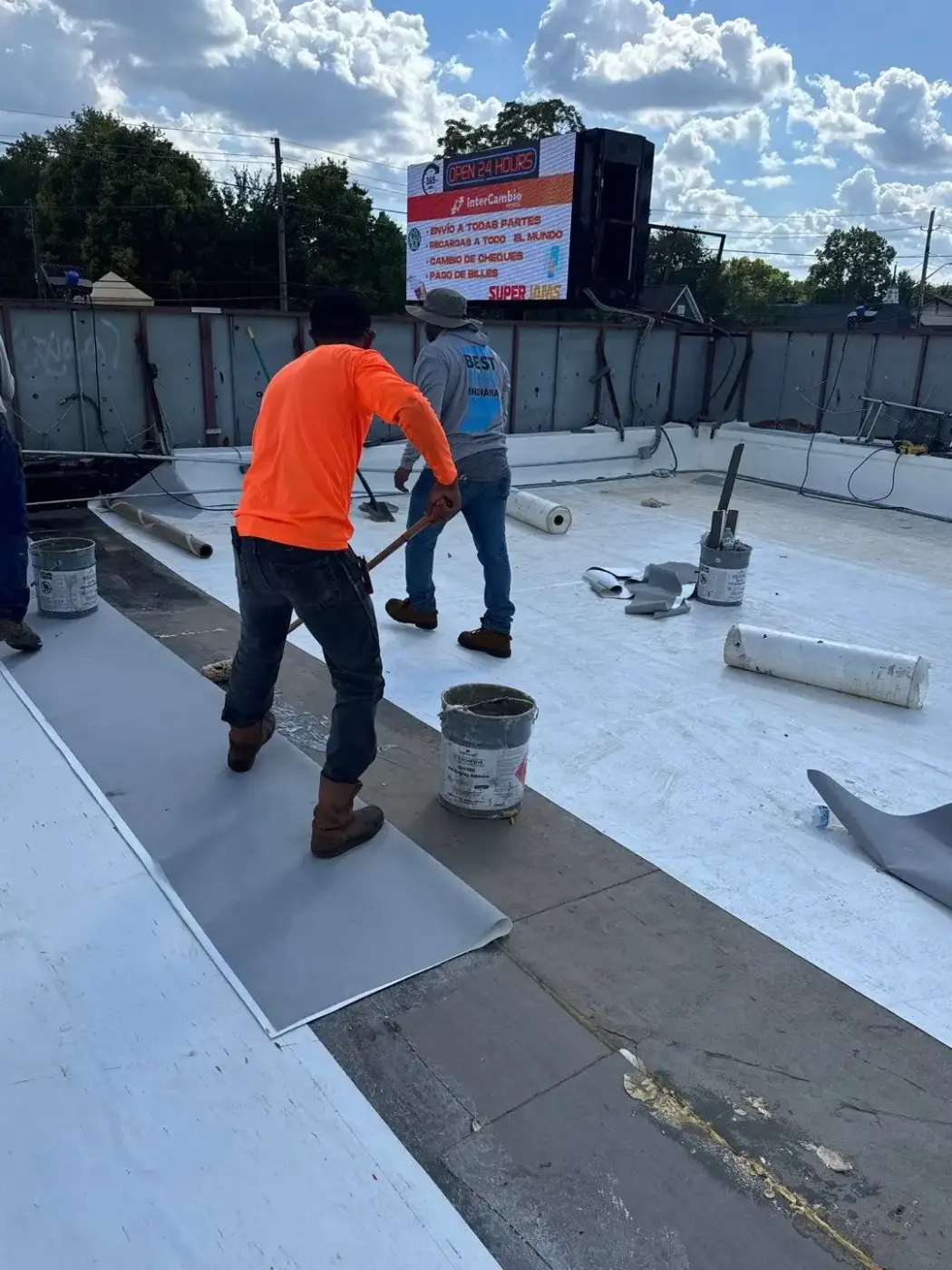 Commercial Roofing in Park Fletcher